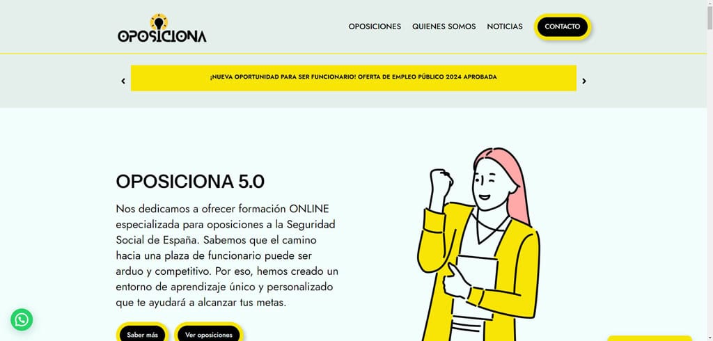 web oposiciona